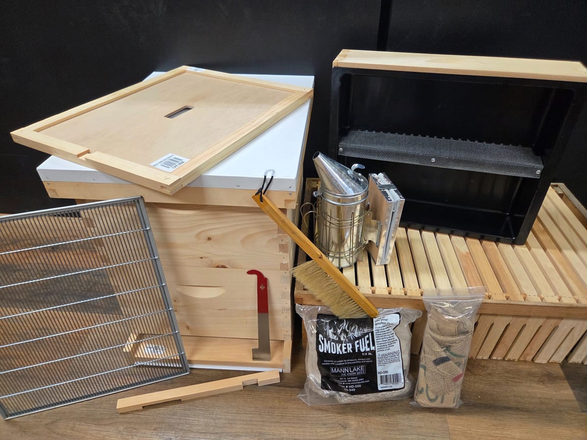 10 frame Basic hive kit - fully ASSEMBLED